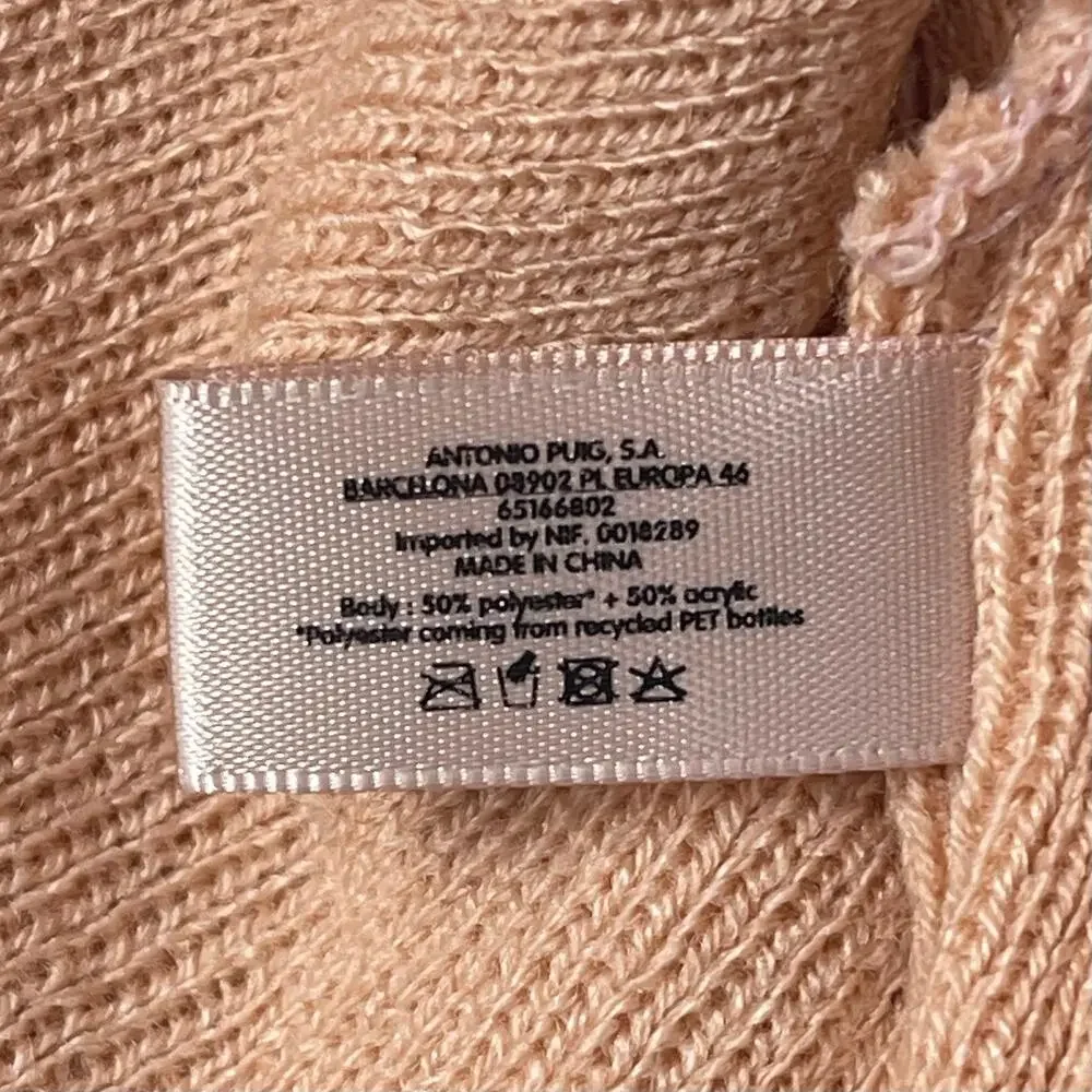 Jean Paul Gaultier Beanie - Peach Tan - Perfume Gift with Purchase Hat - Picture 6 of 6